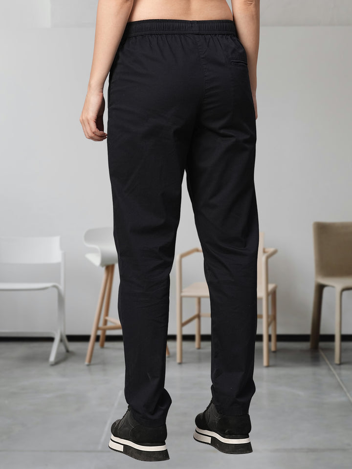 Cotton Pant for Women - Navy