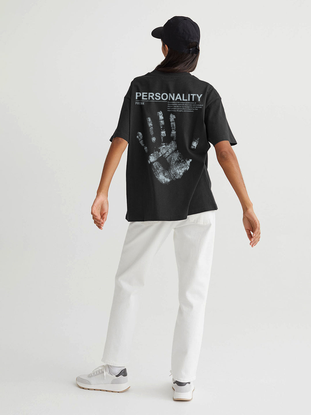 Personality Women Oversized Printed T-Shirt