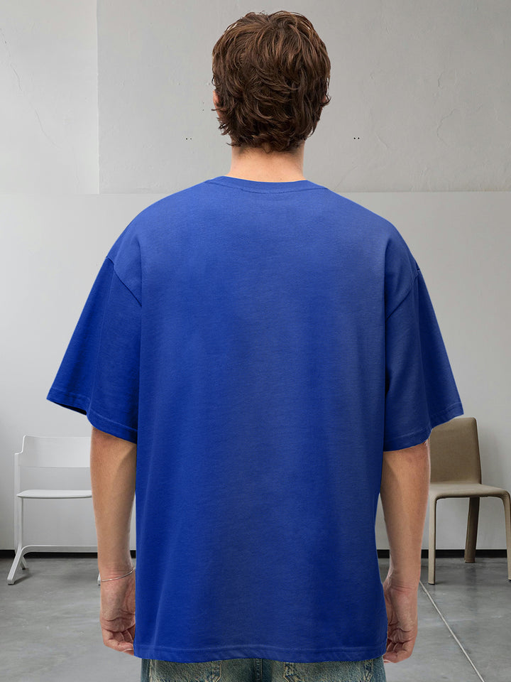 Pronk Authentic Men Oversized T-Shirt - Blue