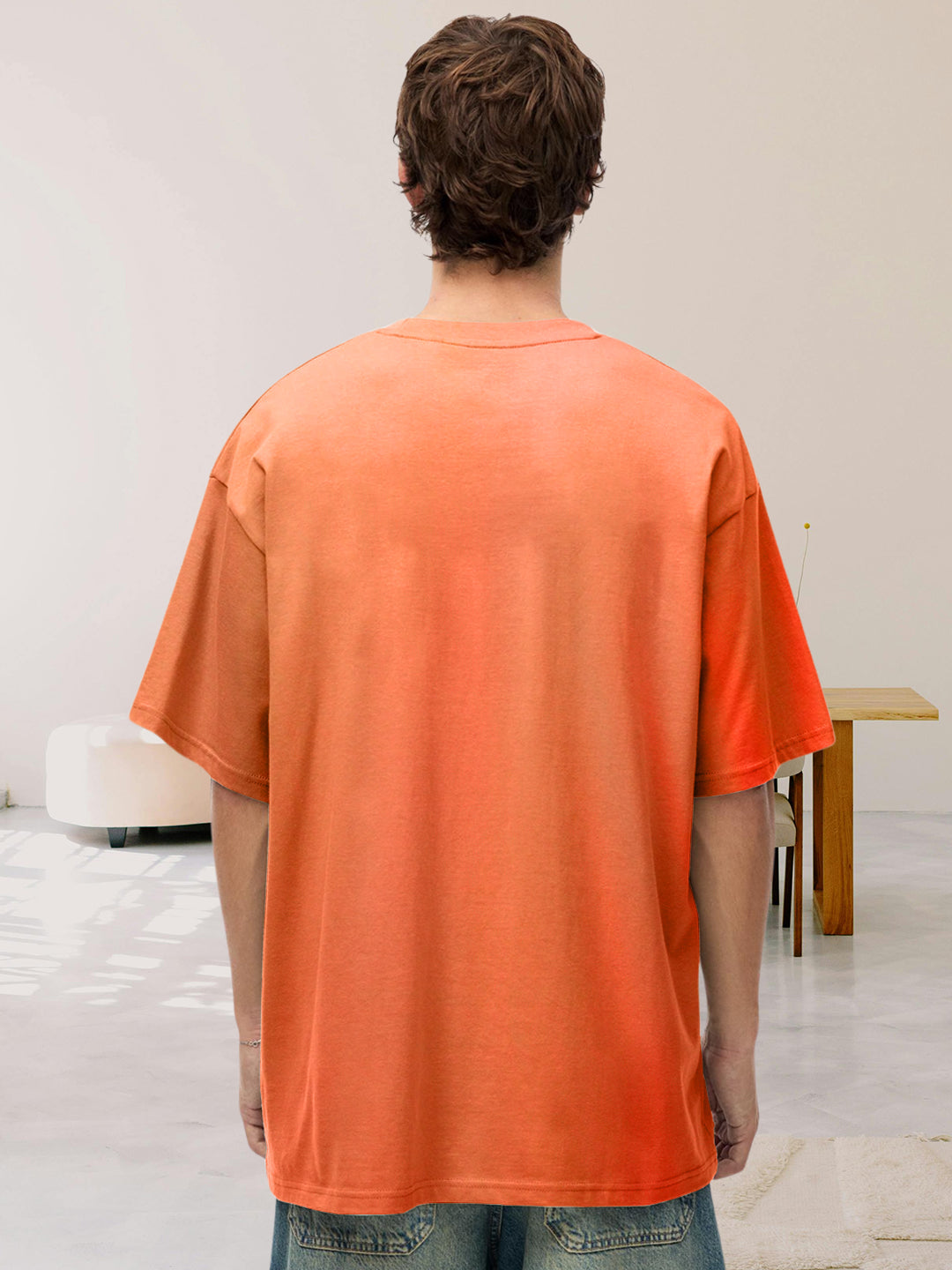 Pronk Authentic Men Oversized T-Shirt - Orange