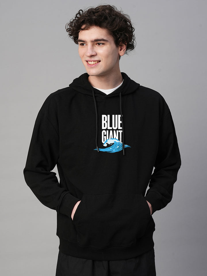 Blue Giant Men Drop Shoulder Premium Terry Hoodie