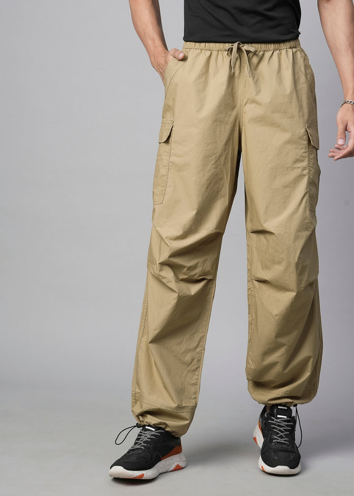 Parachute Pants For Men - Khaki