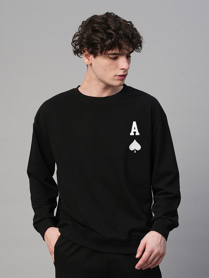 Joker And Thief Men Drop Shoulder Premium Terry Sweatshirt