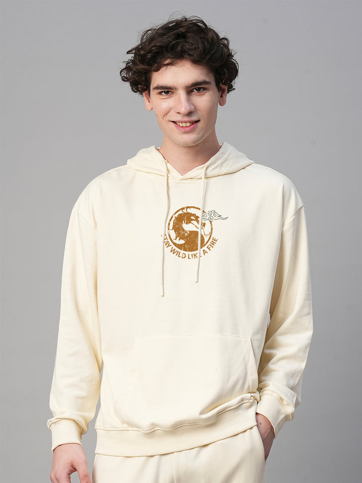 Dragonite Men Drop Shoulder Premium Terry Hoodie