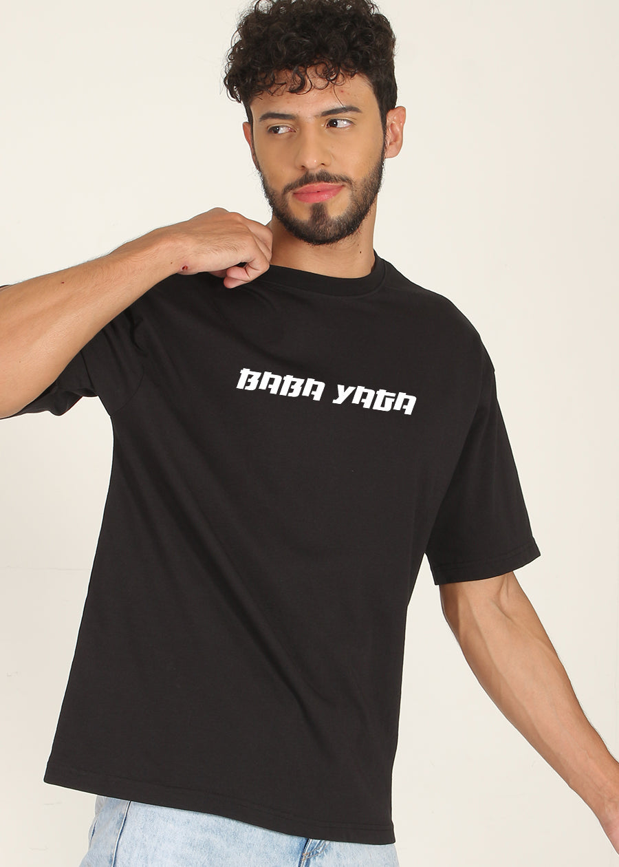 Shooter Men Oversized Printed T-Shirt