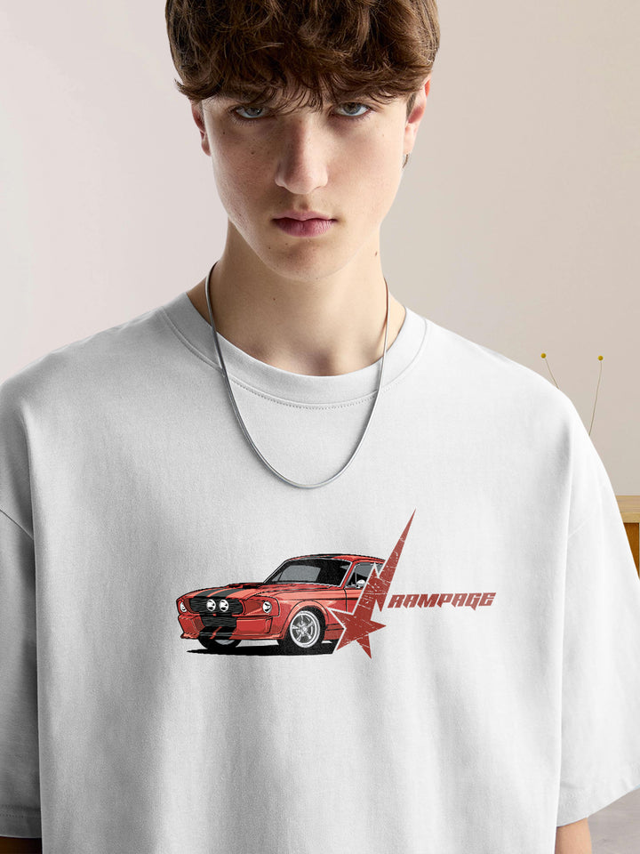 Rampage Men Premium Oversized Terry T-shirt