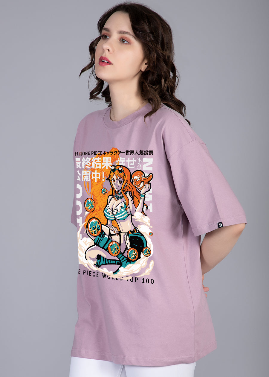 One Piece Nami Women Oversized T-Shirt
