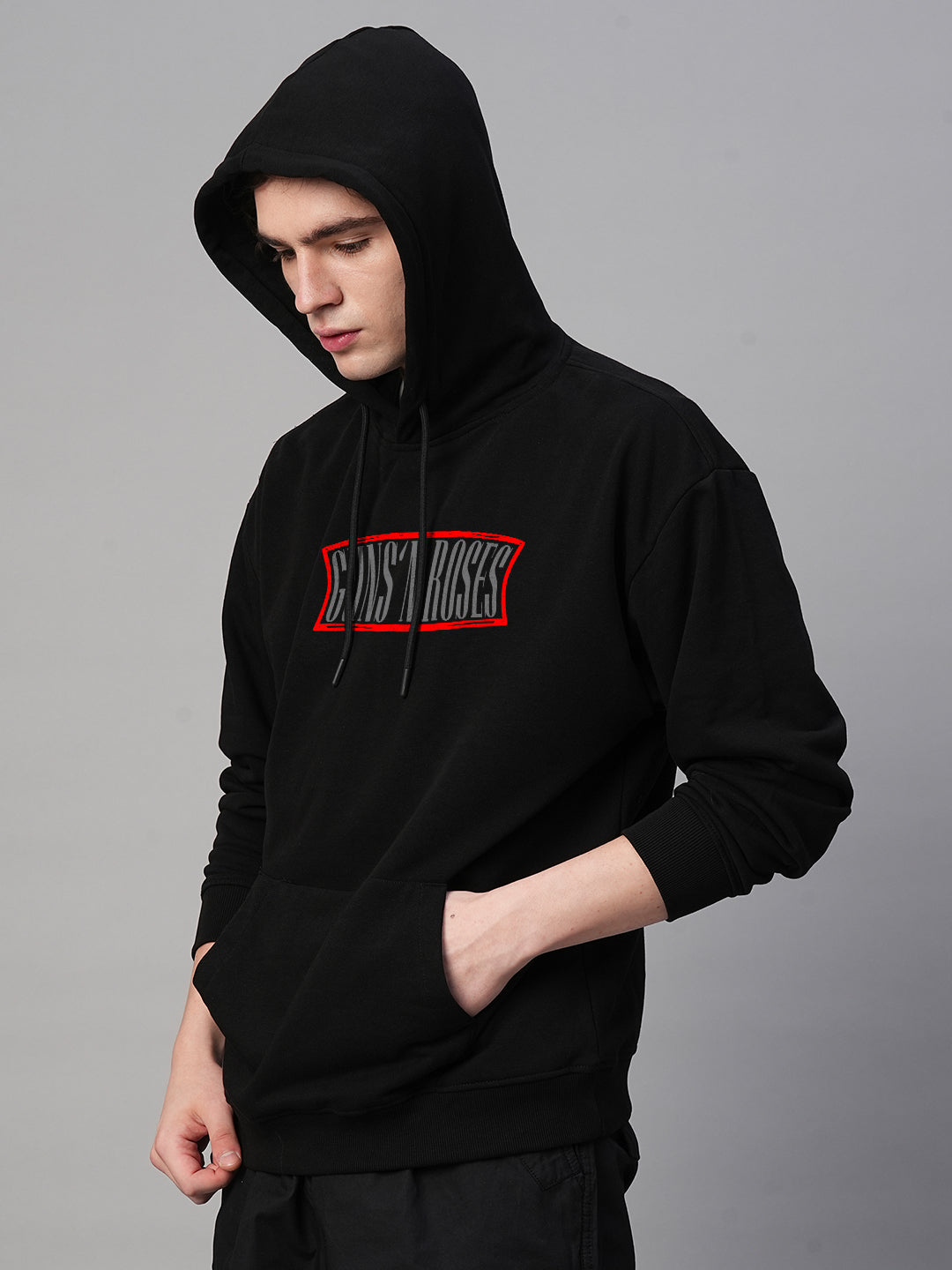 Gunslinger Men Drop Shoulder Premium Terry Hoodie