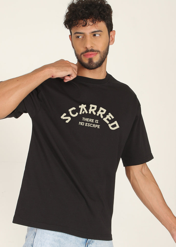 Scarred Men Oversized T-Shirt