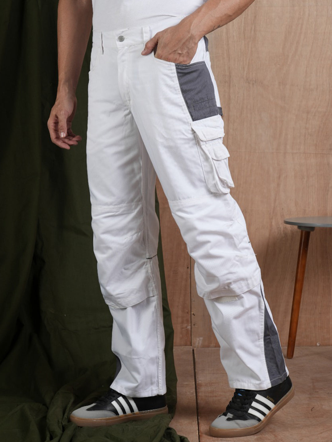 ProTek Ultra-Premium White Cargo Pants