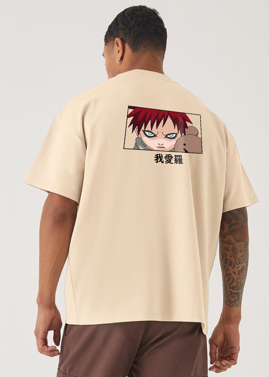 Gaara Men Oversized Printed T-Shirt