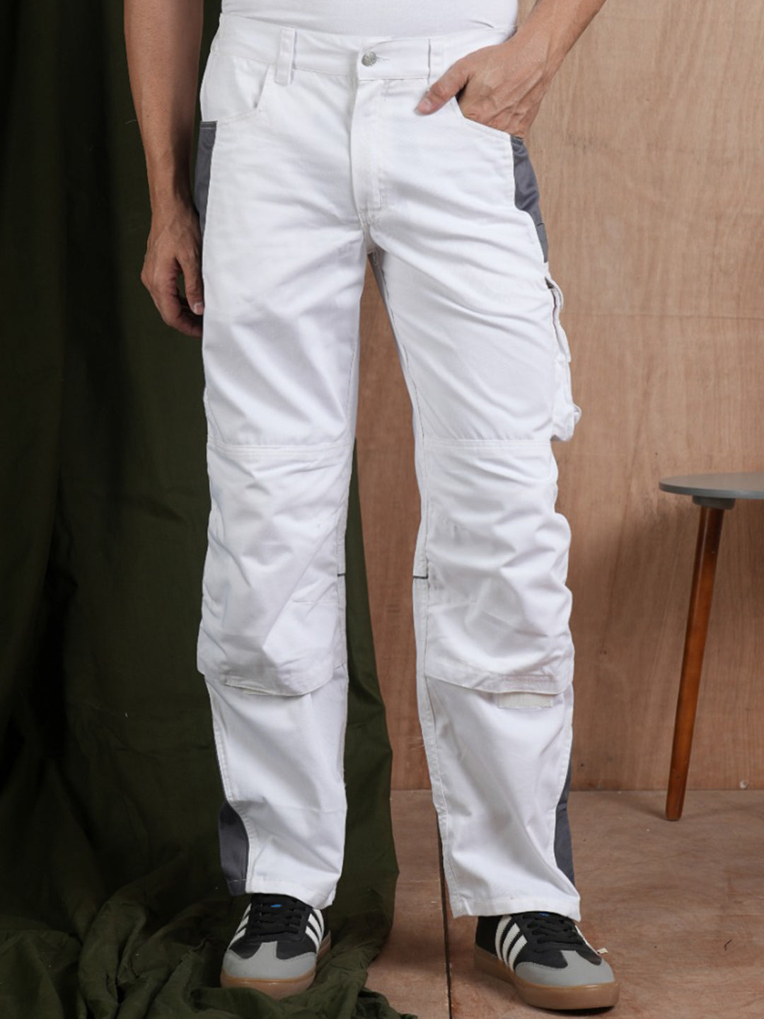 ProTek Ultra-Premium White Cargo Pants