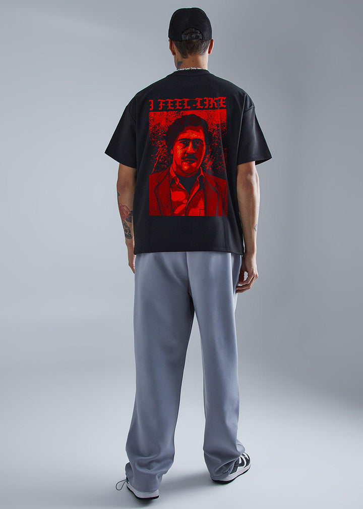 Pablo Escobar Men Oversized Printed T-Shirt