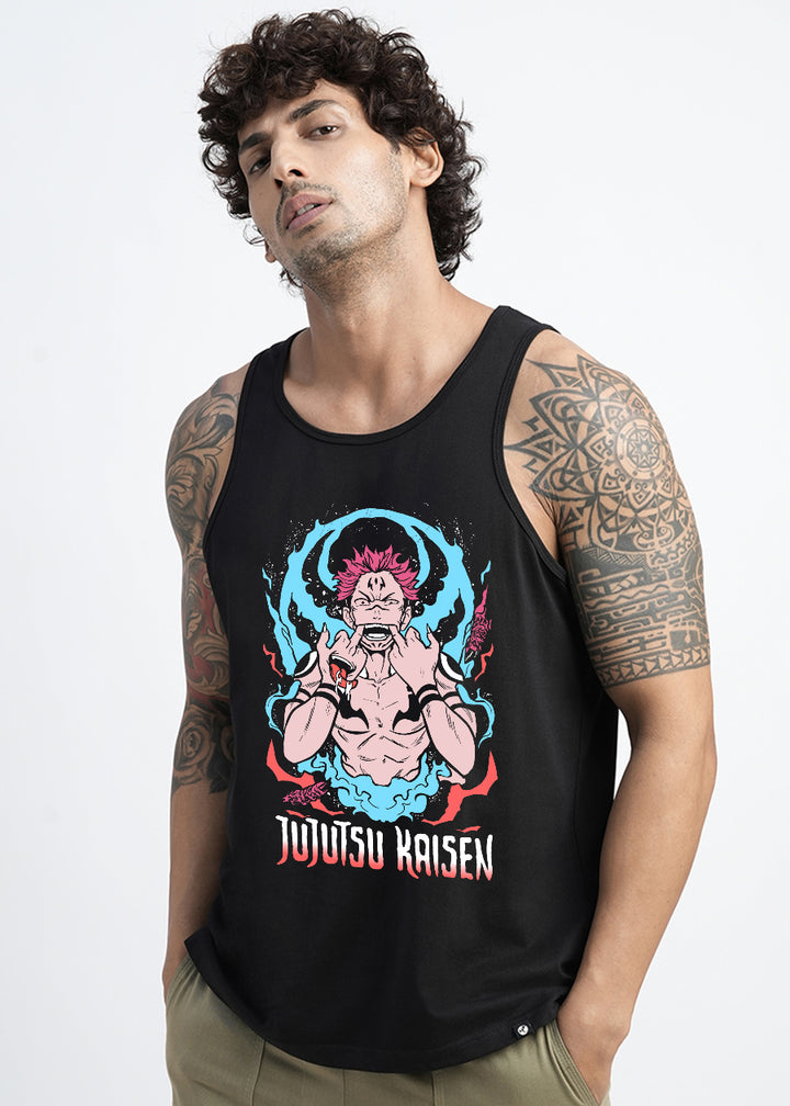 Jujutsu Kaisen Mens Printed Vest