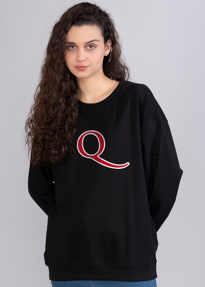 Queen Band Women Drop Shoulder Premium Terry Sweatshirt