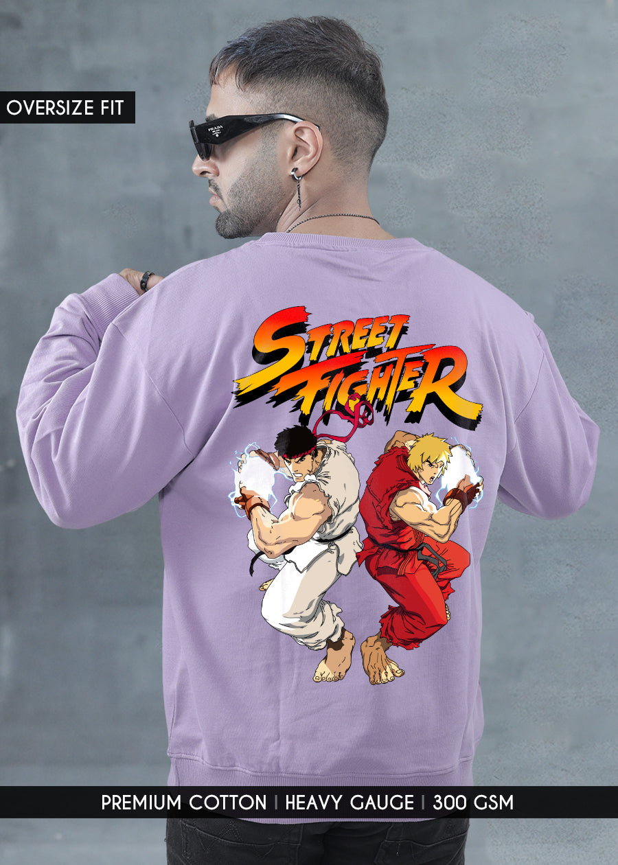 Storm Fighter Men Drop Shoulder Premium Terry Sweatshirt