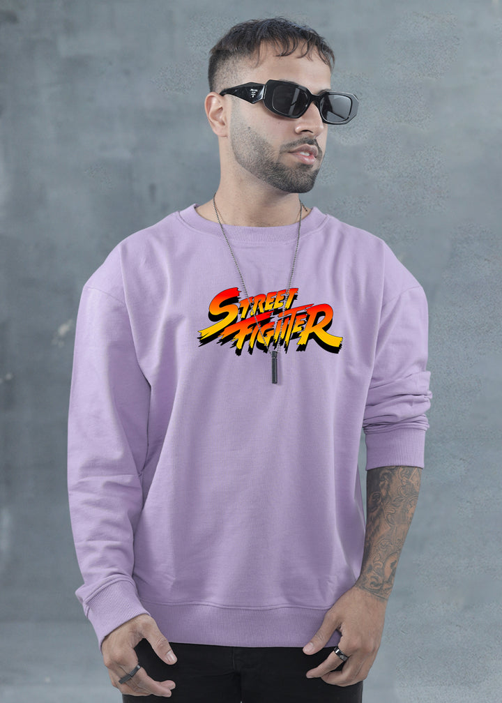 Storm Fighter Men Drop Shoulder Premium Terry Sweatshirt