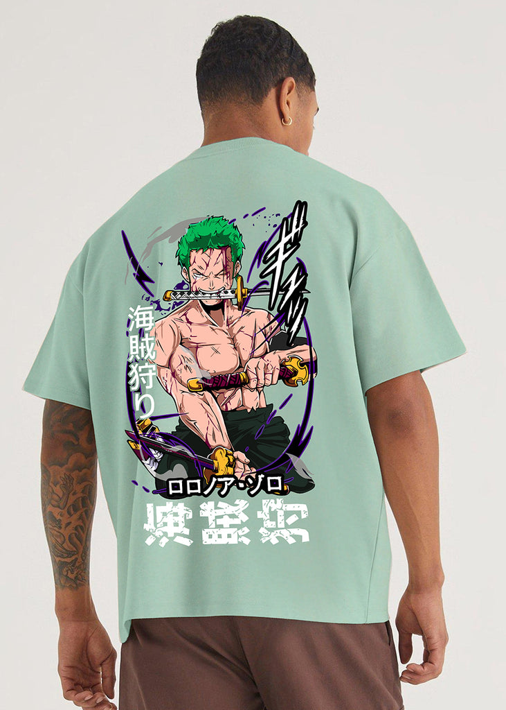 Hunter Zoro Men Oversized Printed T-Shirt | PRONK – pronk.in