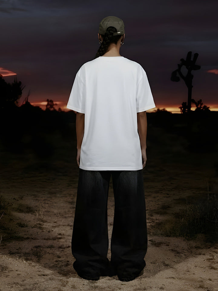 WHAT IF IT ALL WORKS OUT Men Premium Oversized Terry T-shirt