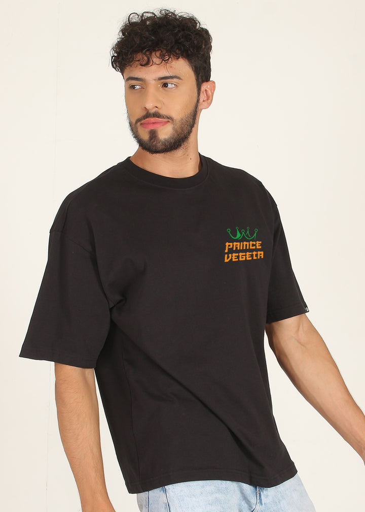 Prince Vegeta Men Oversized Printed T-Shirt