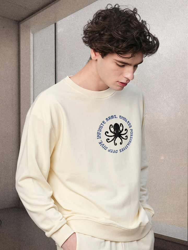 Ocean Ranger Drop Shoulder Premium Terry Sweatshirt