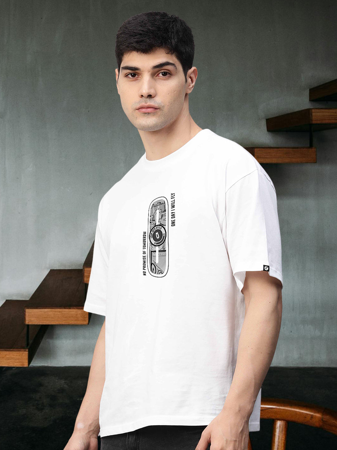 Street Vision Men Oversized Printed T-Shirt