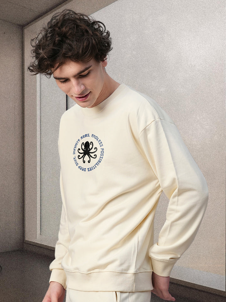 Ocean Ranger Drop Shoulder Premium Terry Sweatshirt