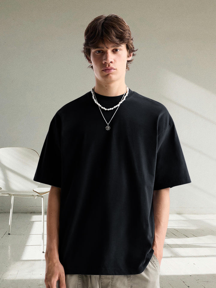 Men T-Shirt Oversized Solid Combo - Pack of 3