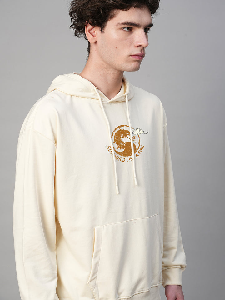 Dragonite Men Drop Shoulder Premium Terry Hoodie