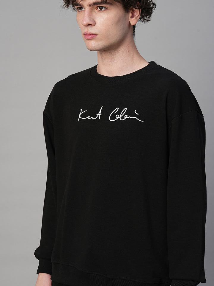 Grunge Is Not Dead Men Drop Shoulder Premium Terry Sweatshirt