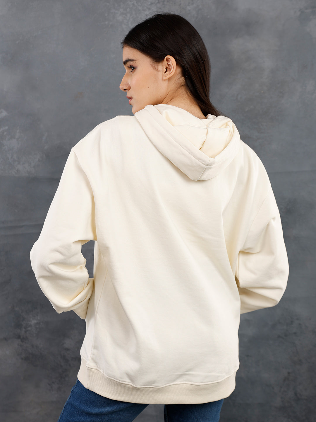 Do Not Sleep Women Drop Shoulder Premium Terry Hoodie