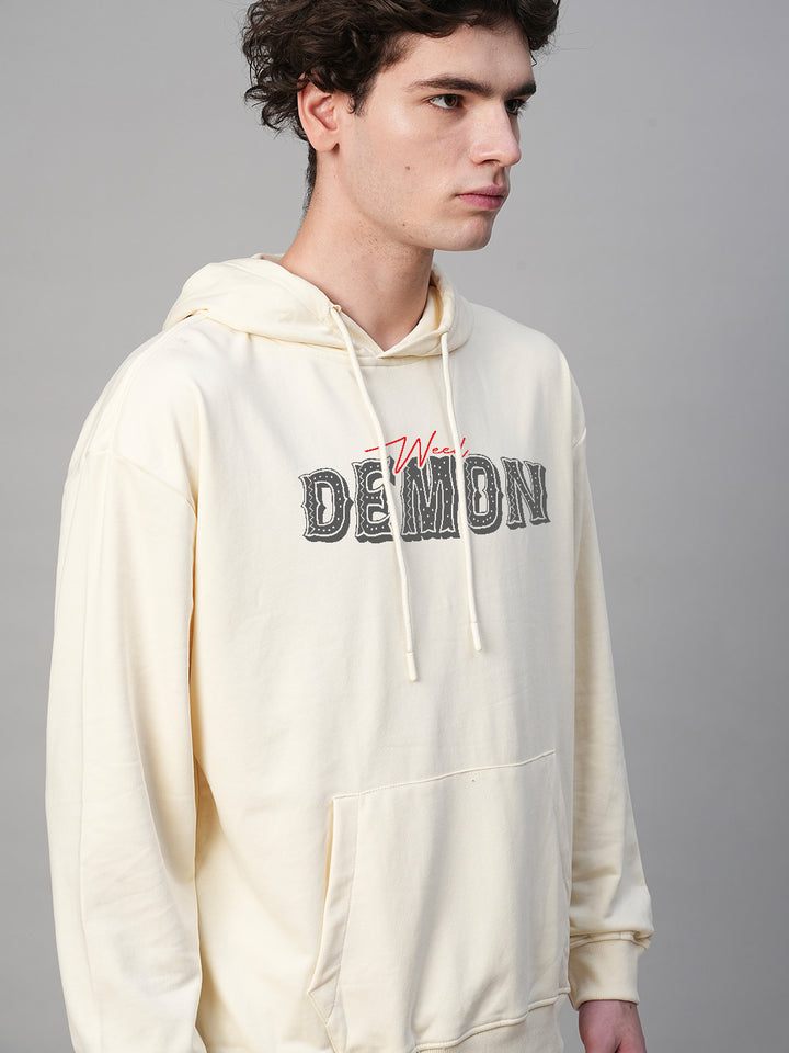 Weed Demon Men Drop Shoulder Premium Terry Hoodie