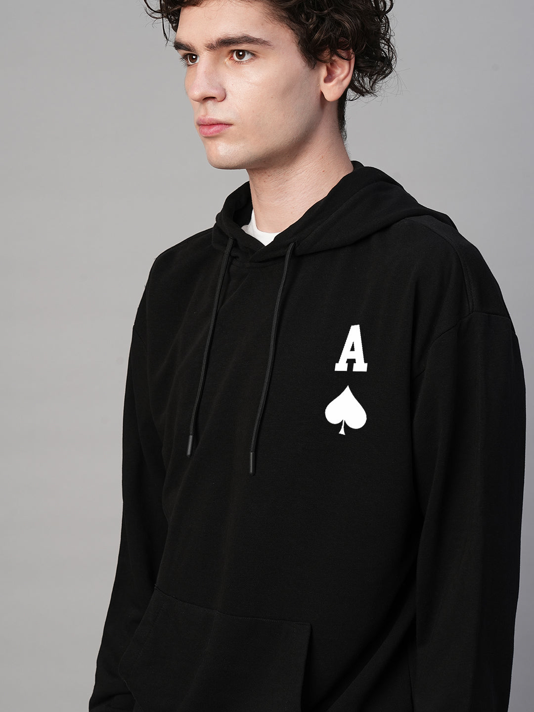 Joker And Thief Men Drop Shoulder Premium Terry Hoodie