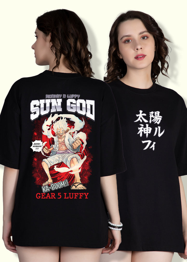 Luffy Gear 5 Women Oversized T-Shirt