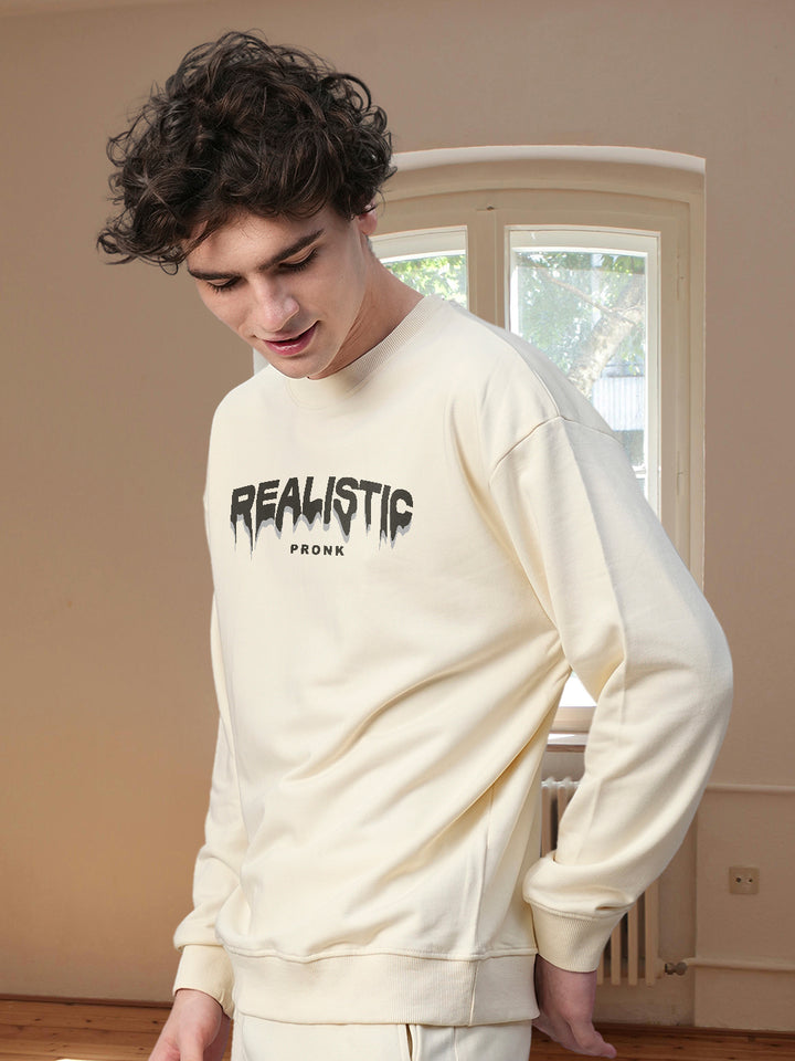 Realastic Drop Shoulder Premium Terry Sweatshirt