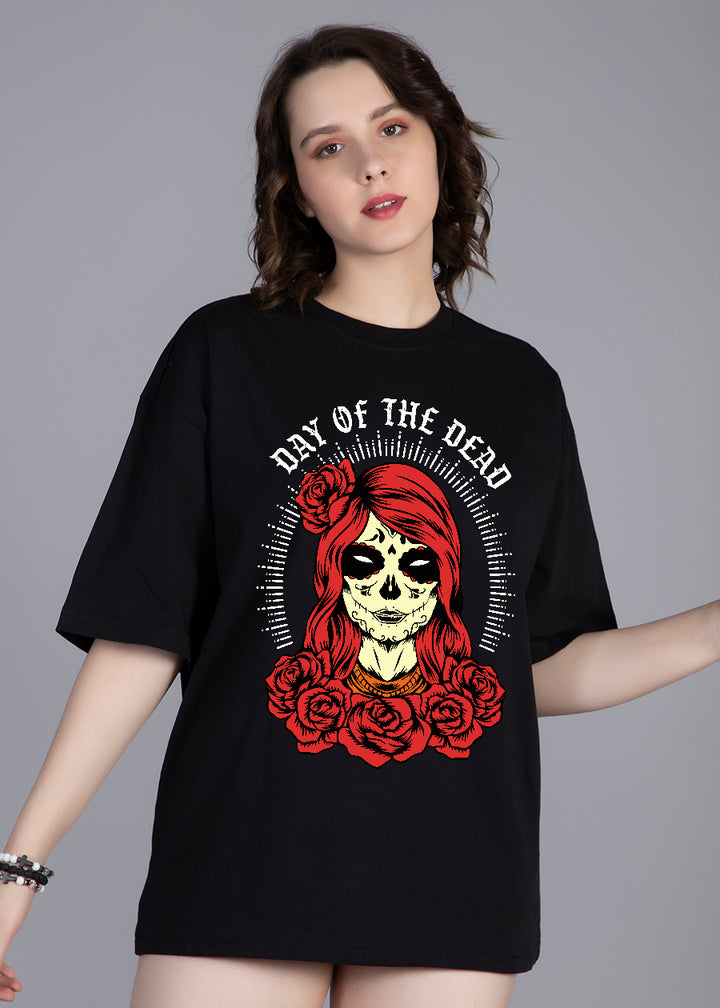 Dead Rose Women Oversized T-Shirt