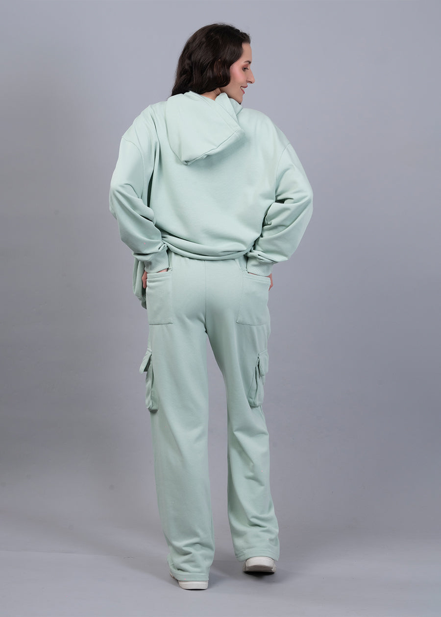 Mint Green Solid Co ord Set Womens | Pronk