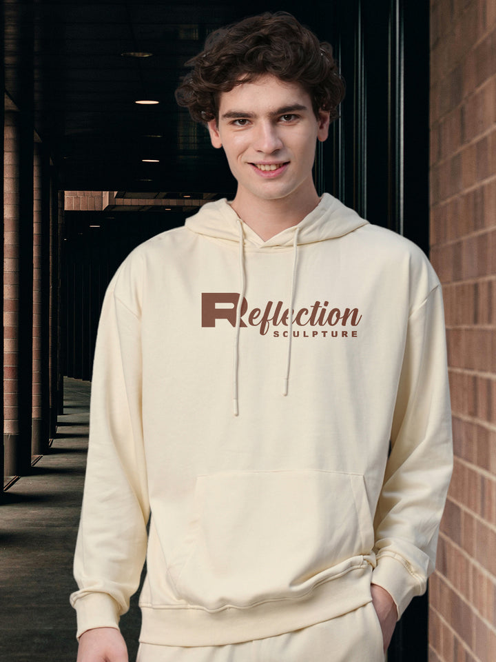 Reflaction Men Drop Shoulder Premium Terry Hoodie