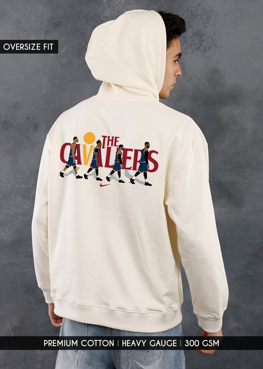 The Cavallers Men Drop Shoulder Premium Terry Hoodie