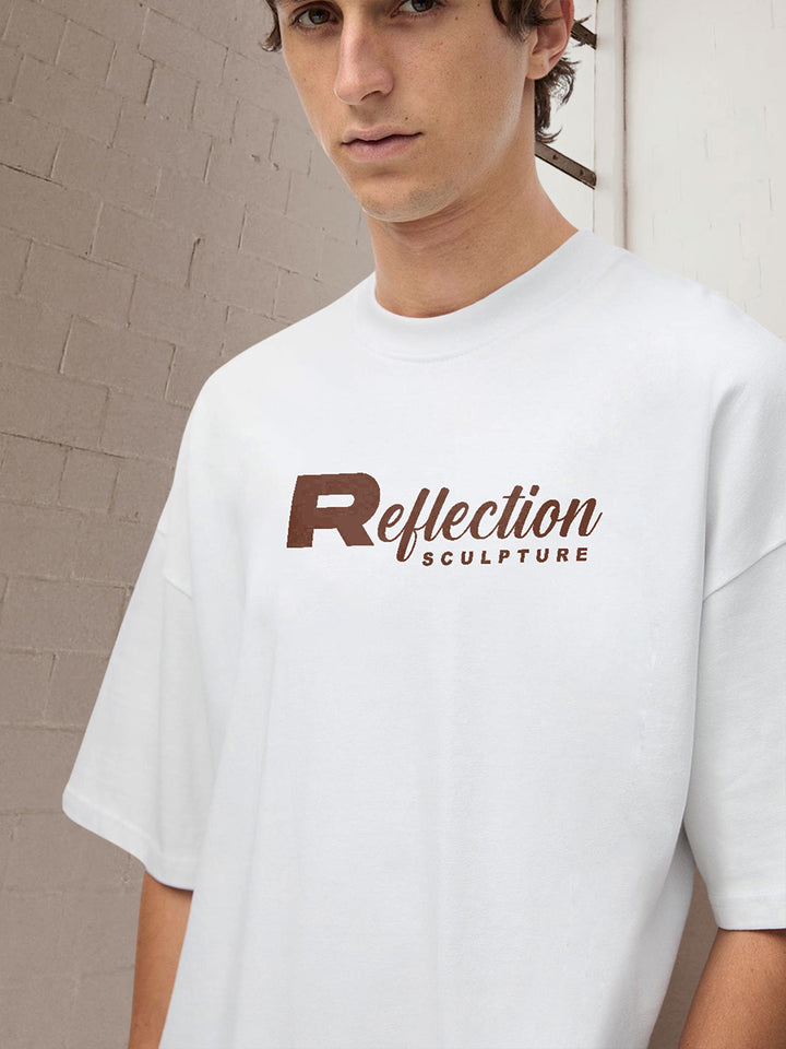 Reflection Men Oversized Printed T-Shirt