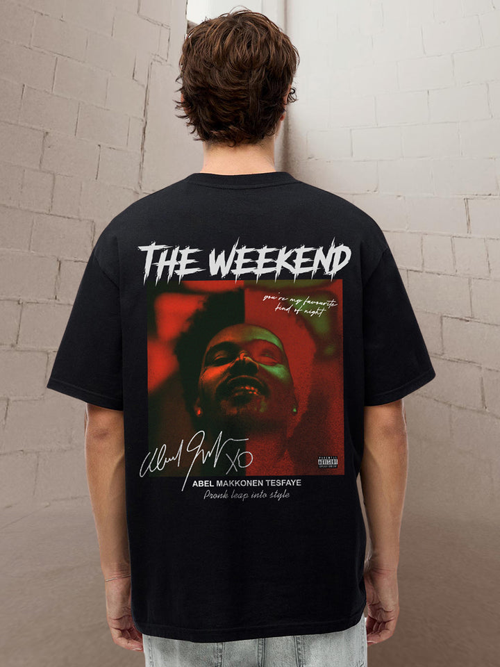 The Weekend Men Oversized Printed T-Shirt