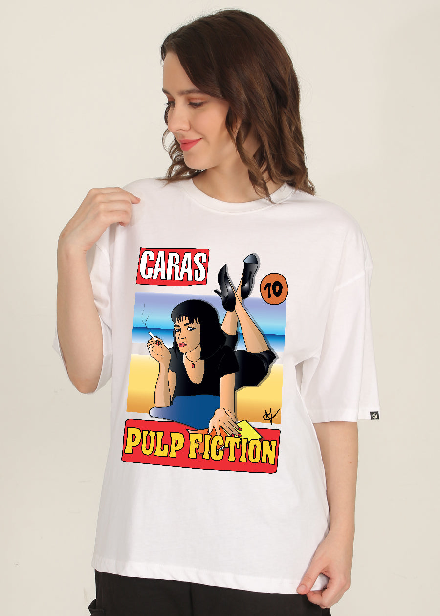 Pulp Fiction Women Oversized T-Shirt