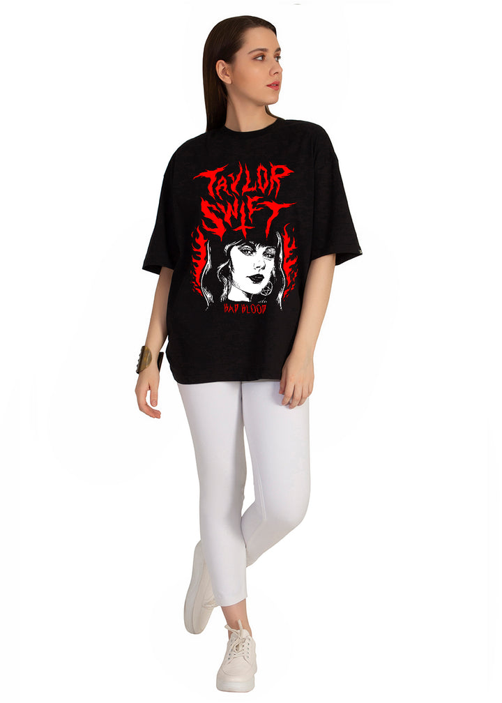 Bad Blood Women Oversized T-Shirt | Shop Now | Pronk