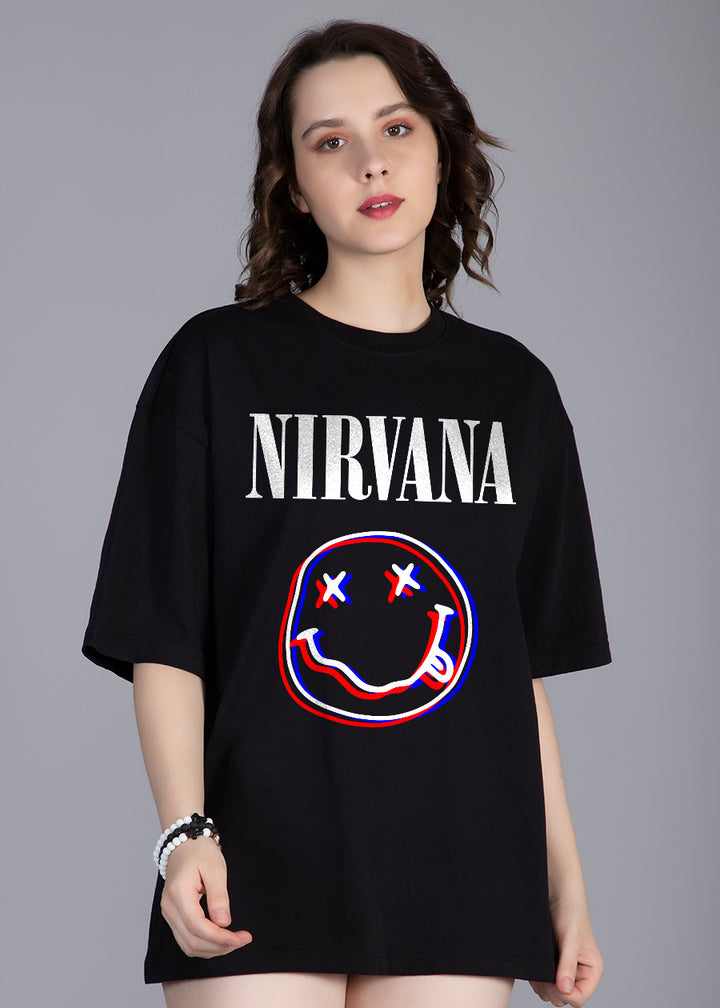 Nirvana Women Oversized T-Shirt