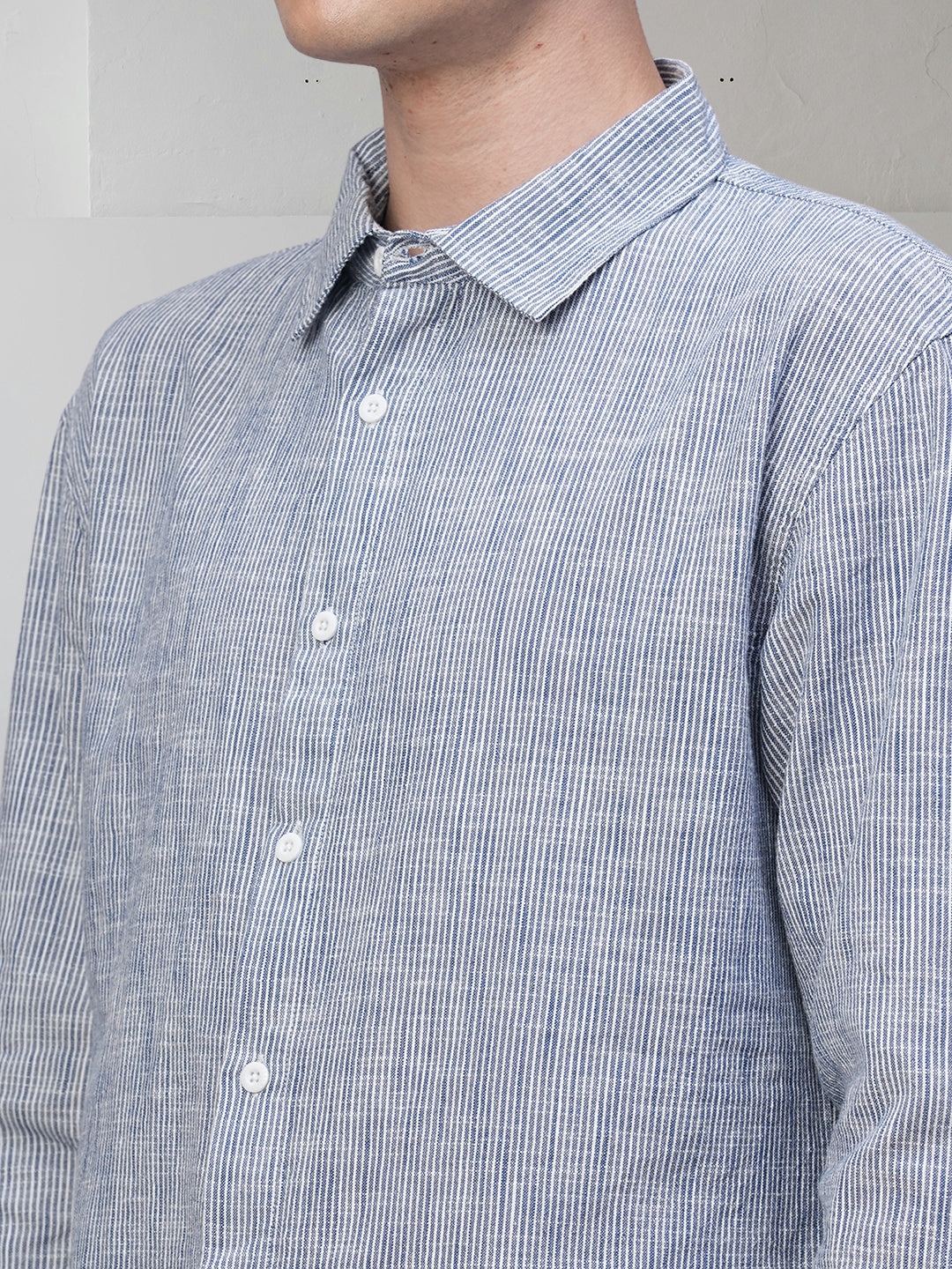 Pronk Men Full Sleeve Check Shirt