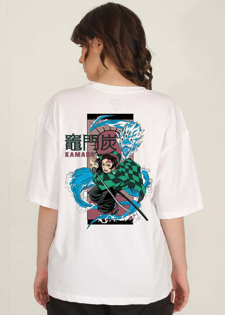 Kamado Fighter Women Oversized T-Shirt