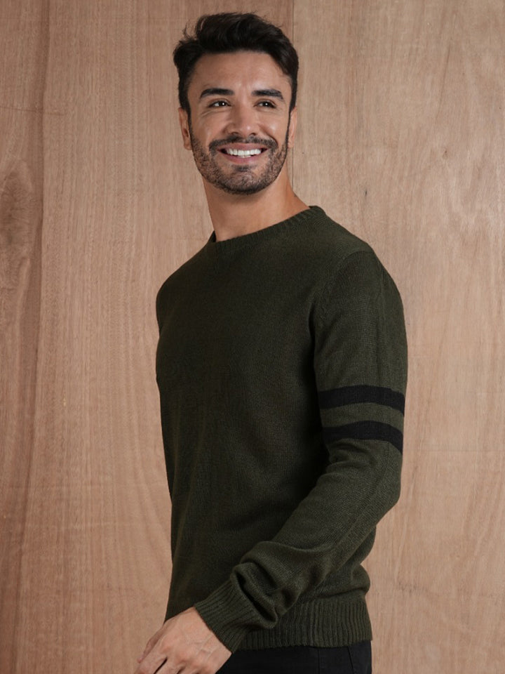 Evergreen Warmth Knitted Pullover