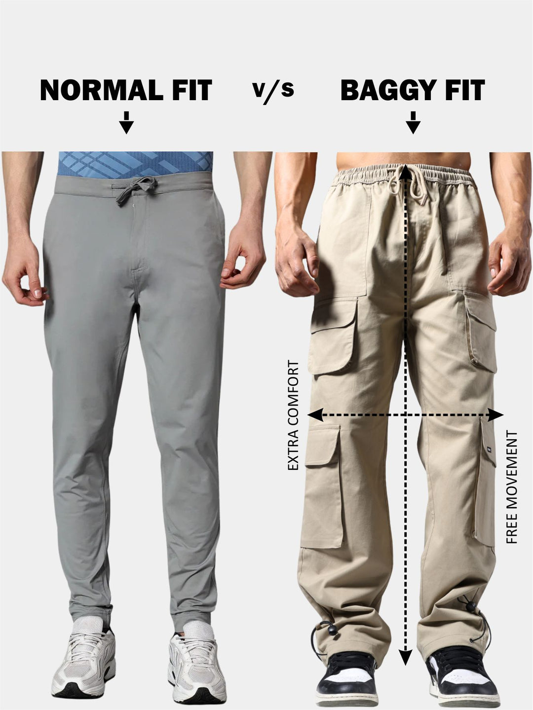 Men Premium Terry Cargo Pants - Cocoa
