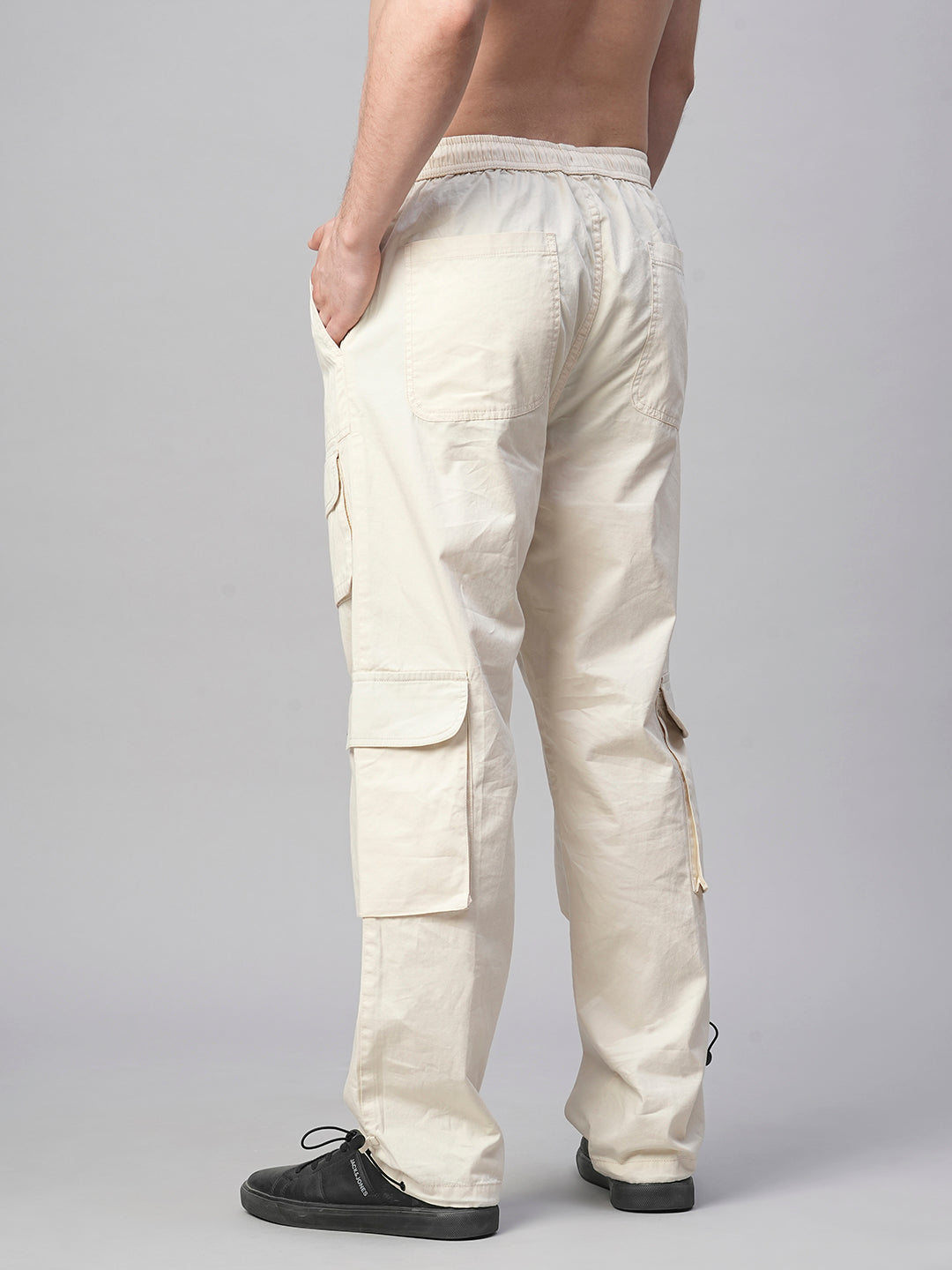 Men Utility Cargo - Off White