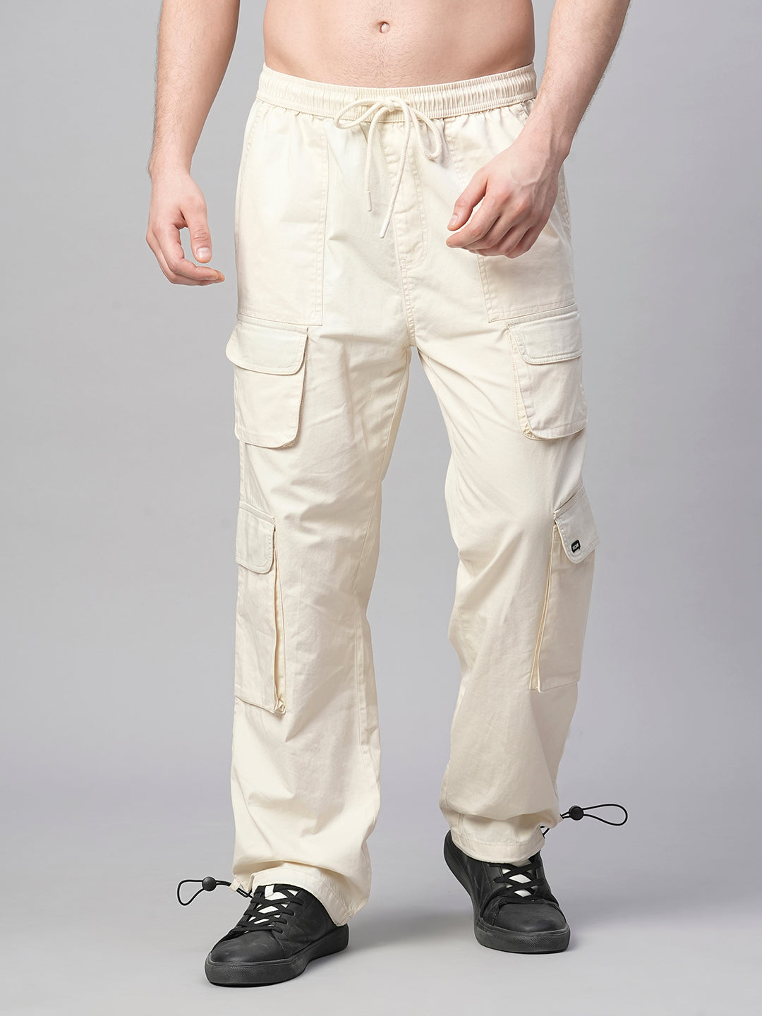 Men Utility Cargo - Off White